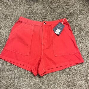 Universal Thread High Waist Red Shorts